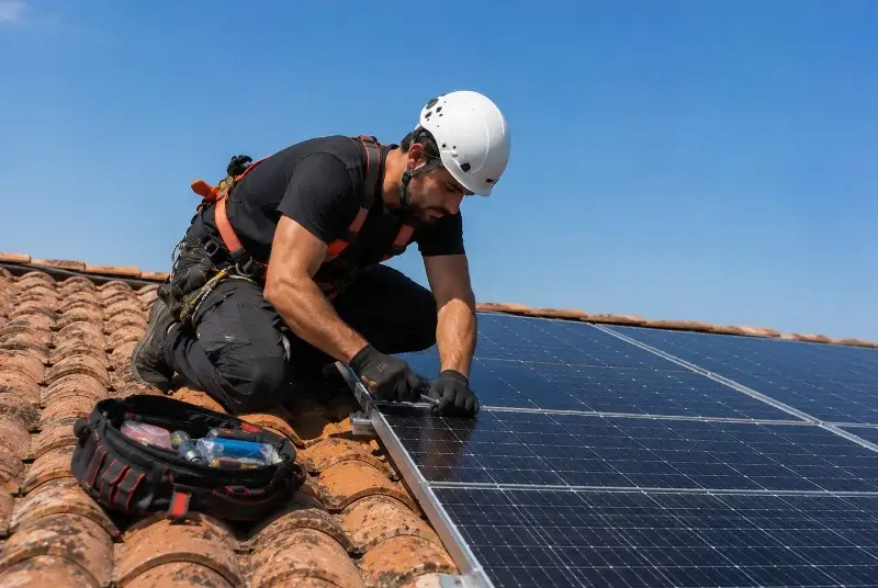 Maintenance et monitoring de panneaux solaires à Loriol-du-Comtat