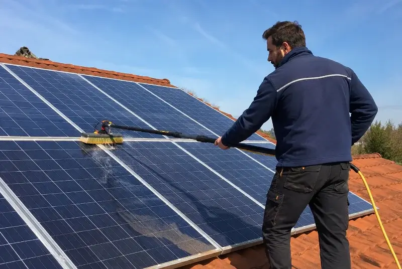 Nettoyage et entretien de panneaux solaires à Loriol-du-Comtat