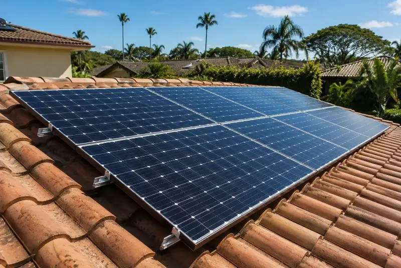 Installation de panneaux solaires à Loriol-du-Comtat